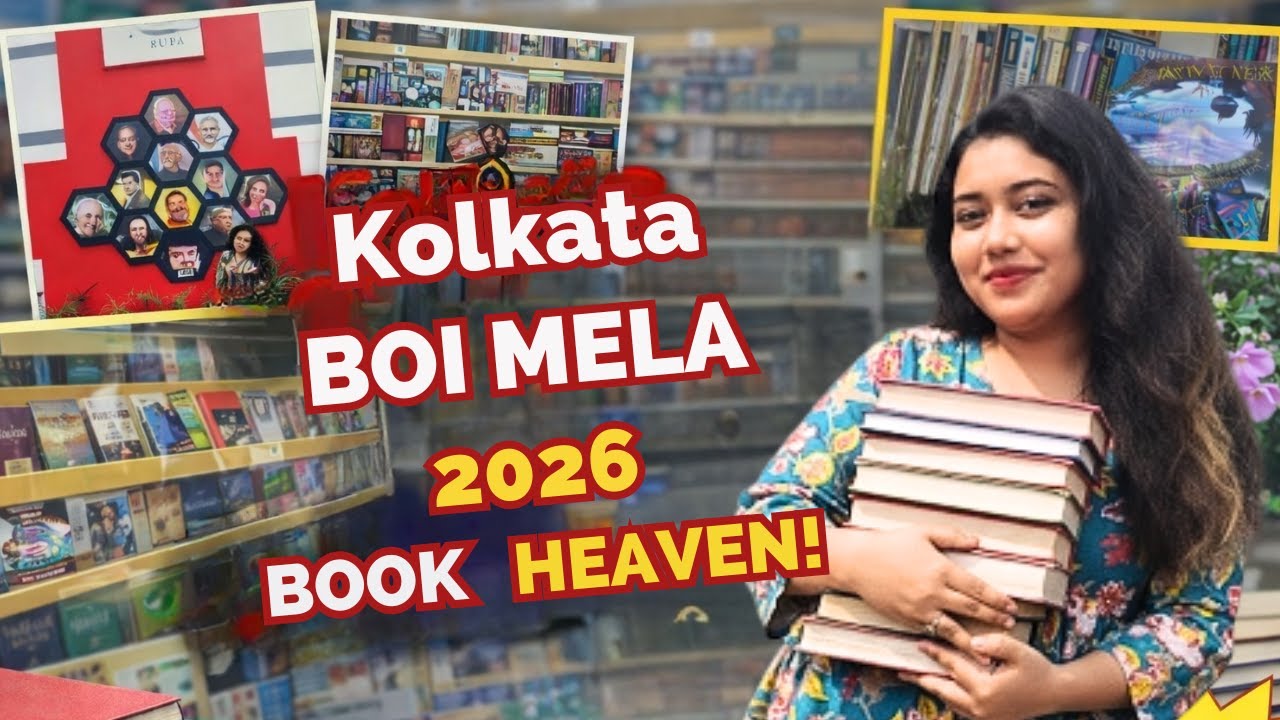 Kolkata Boi Mela 2026 📚|Book Lover’s Paradise 😍 #booktok #kolkatabookfair #vlog #kolkatabookfair2026