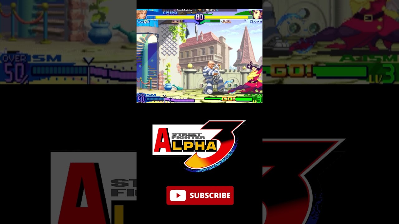 [Arcade] Street Fighter Alpha 3 ArcadeTraining_ VS ZEBUCTA 