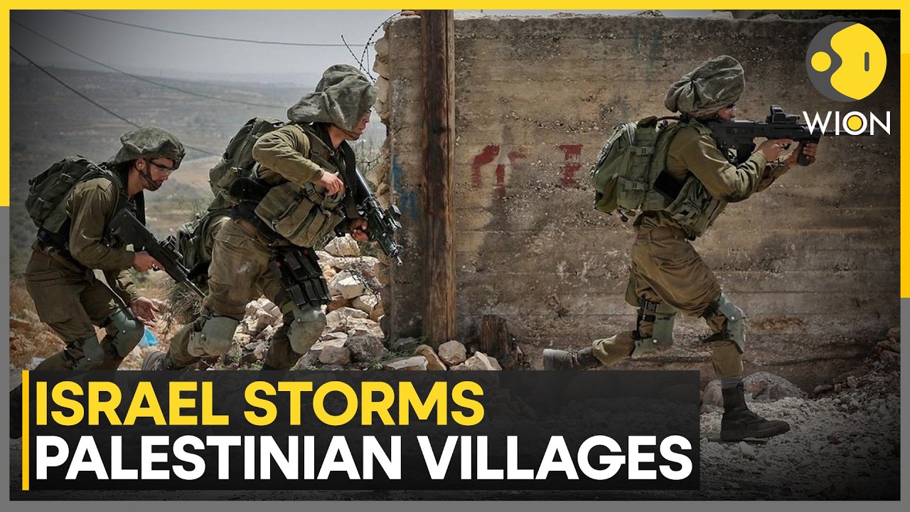 Israel-Palestine War: Israeli Military Storms Palestinian Villages Amid Rising West Bank Tensions