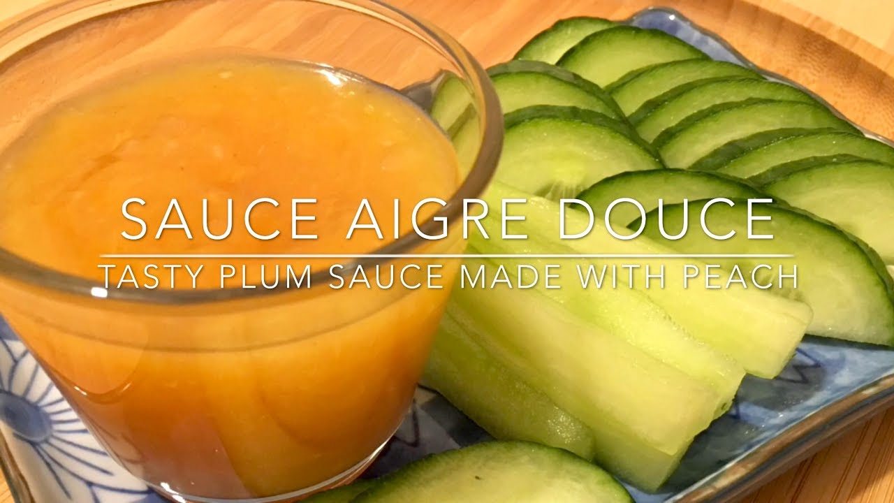Recette - Sauce Aigre Douce - Sauce Chinoise Mac Do - HeyLittleJean