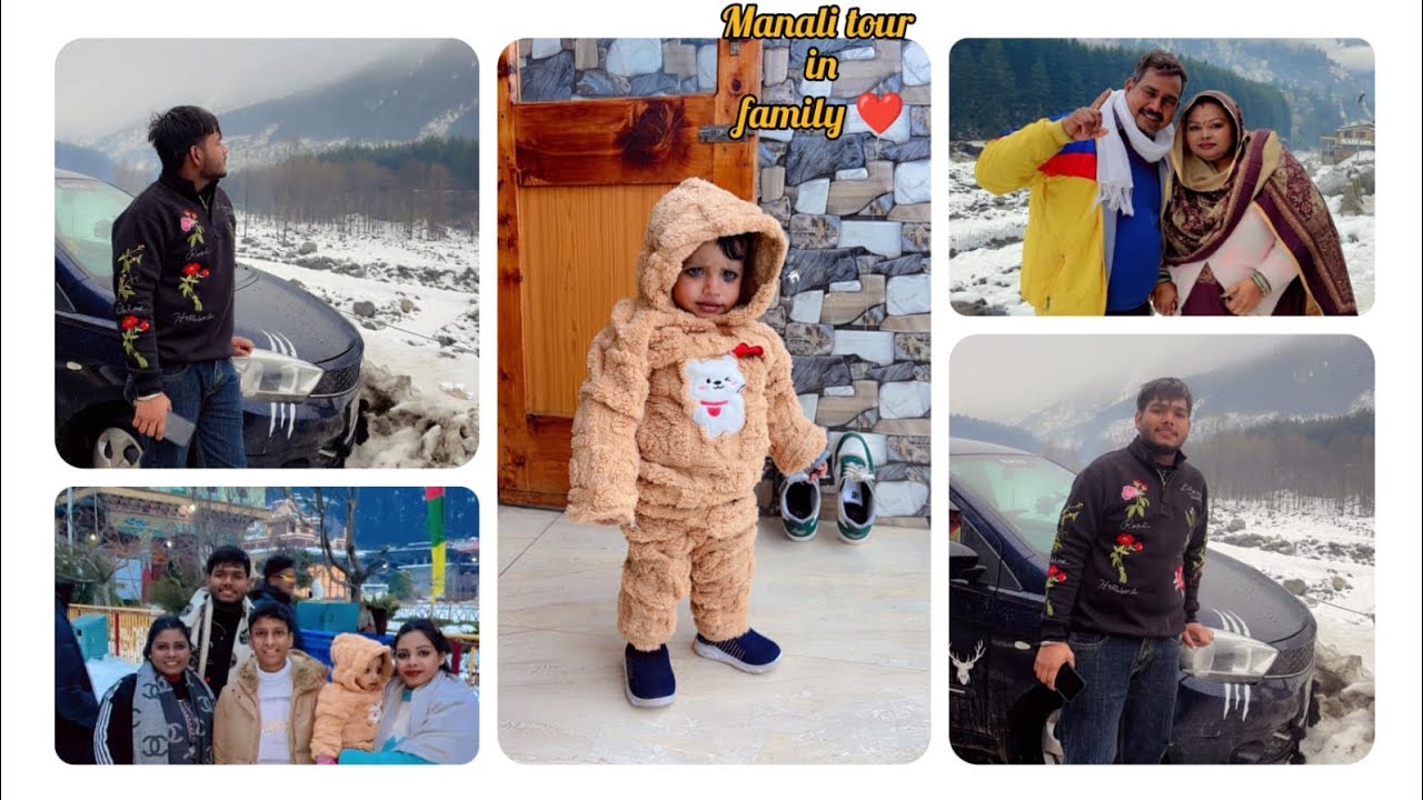 Manali tour in family ❤ @ Yash Vlog 1417
