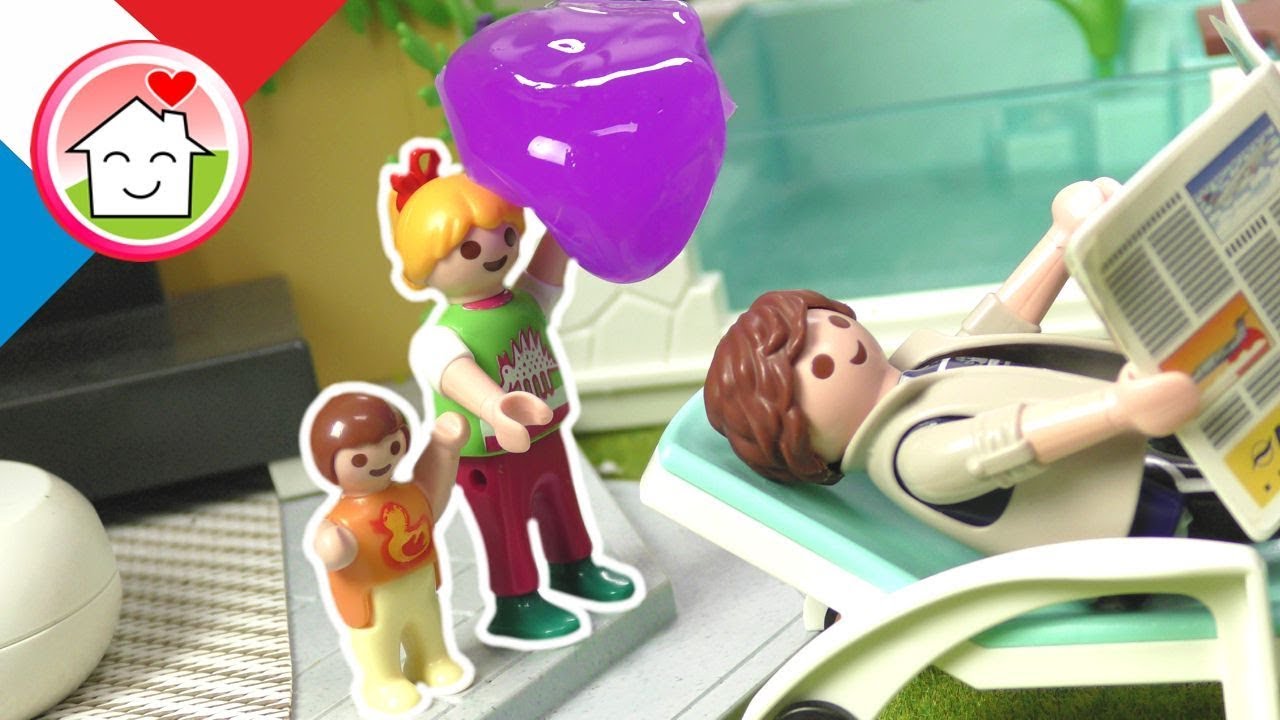 Playmobil en francais S'amuser avec la famille Hauser