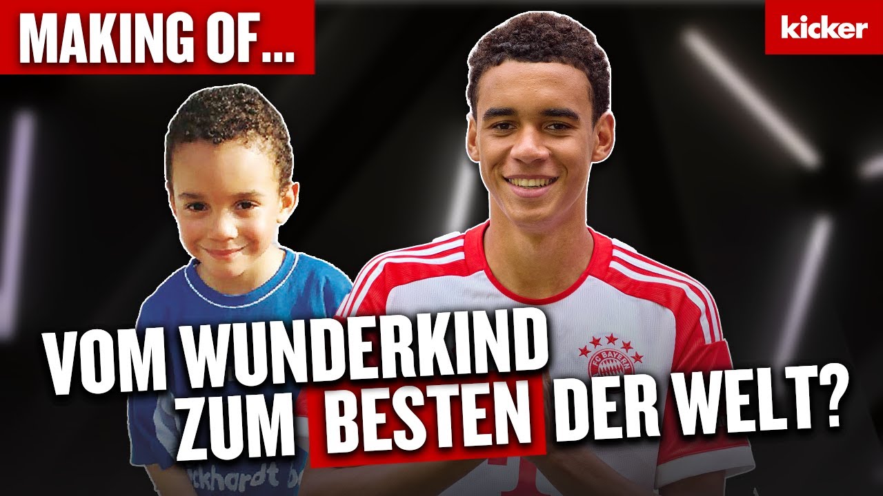 Krasse Bilder: So gut war Musiala schon als Kind! 