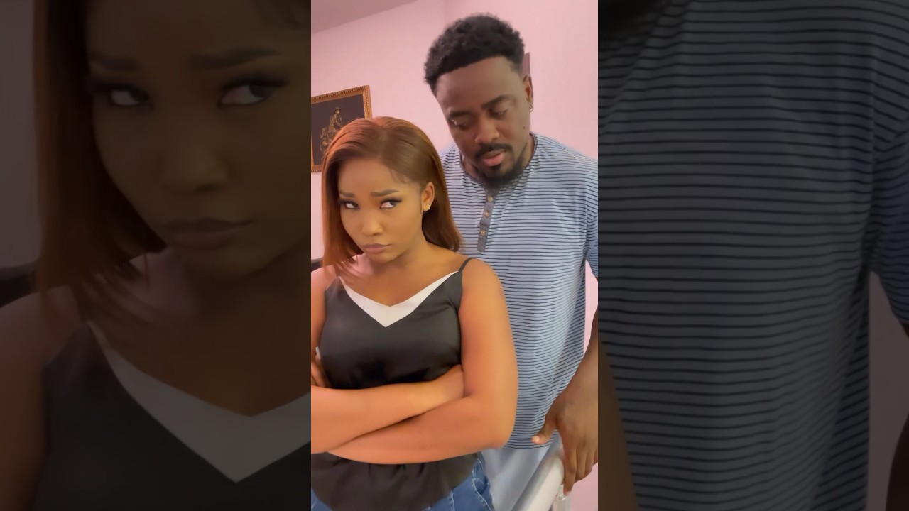 What will you call this couple ?       Actor TOOSWEET & SANDRA OKUNZUWA a couple’s Argument .