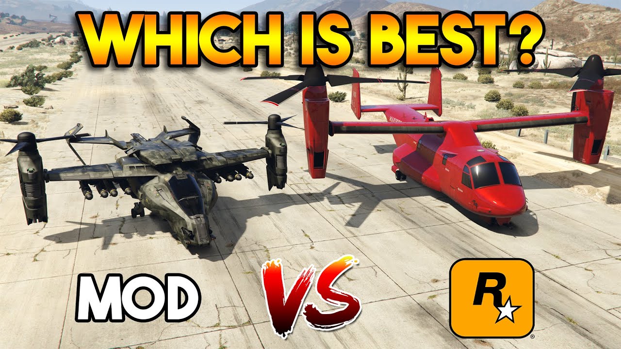 GTA 5 AVENGER VS MODDER AVENGER (WHICH IS BEST?)