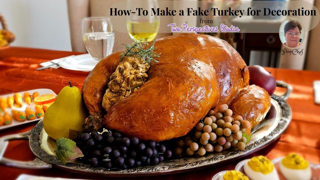 How To Make A Fake Turkey for Decoration
