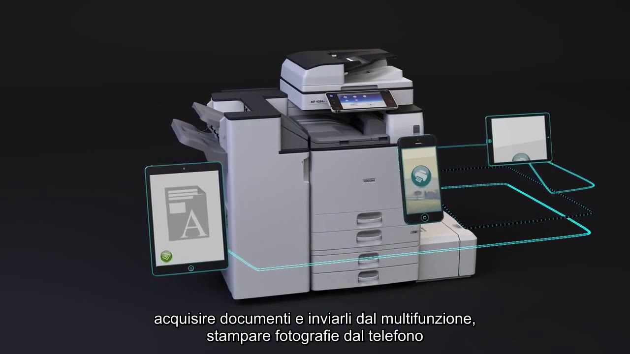 Multifuncional Ricoh MP 2554   3054  MP 3554   4054  MP 5054   6054