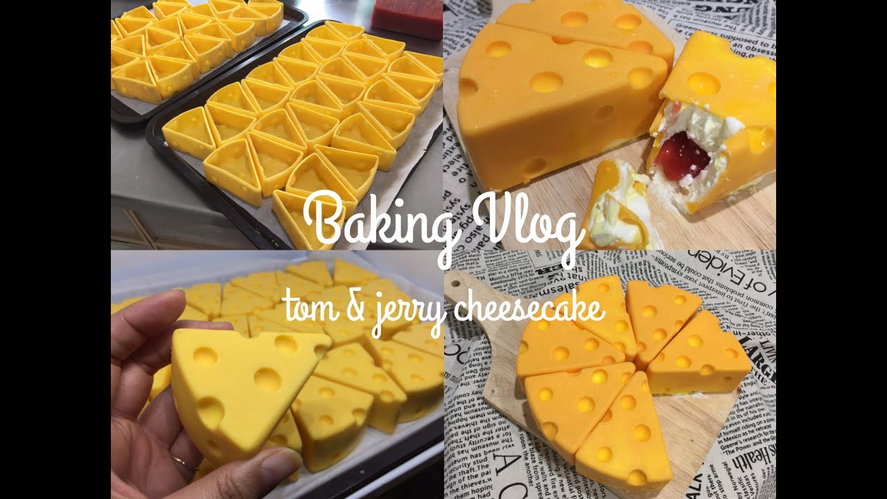 Tom & Jerry Cheesecake // Baking Vlog / Bakery Vlog