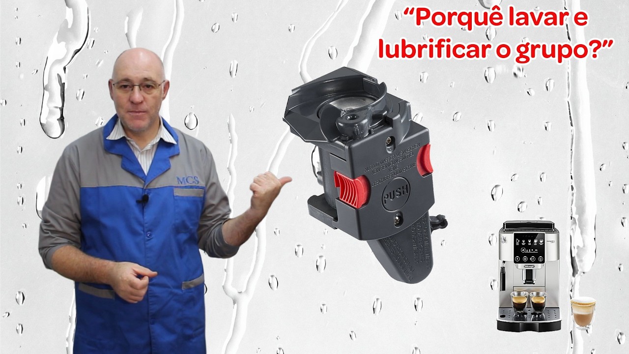 Delonghi Magnifica Start - Porquê lavar e lubrificar o grupo infusor?