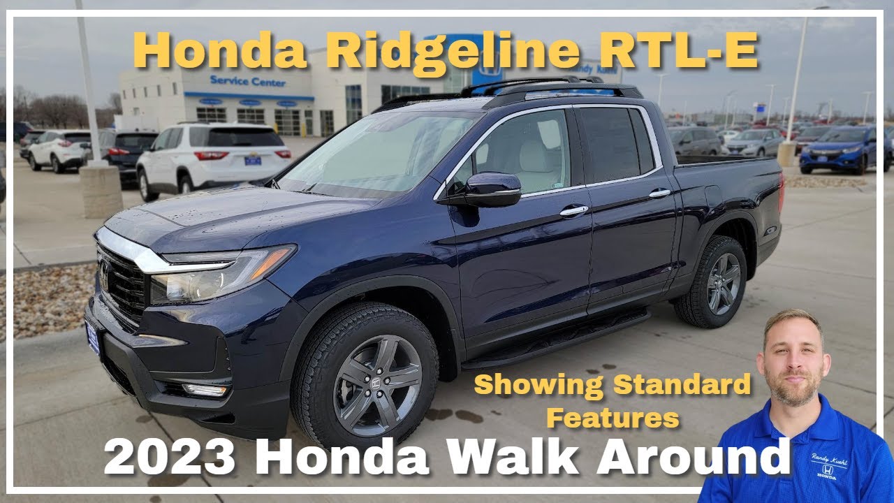 2023 Honda Ridgeline RTL-E Walkaround | Highlighting Standard Features and Functions