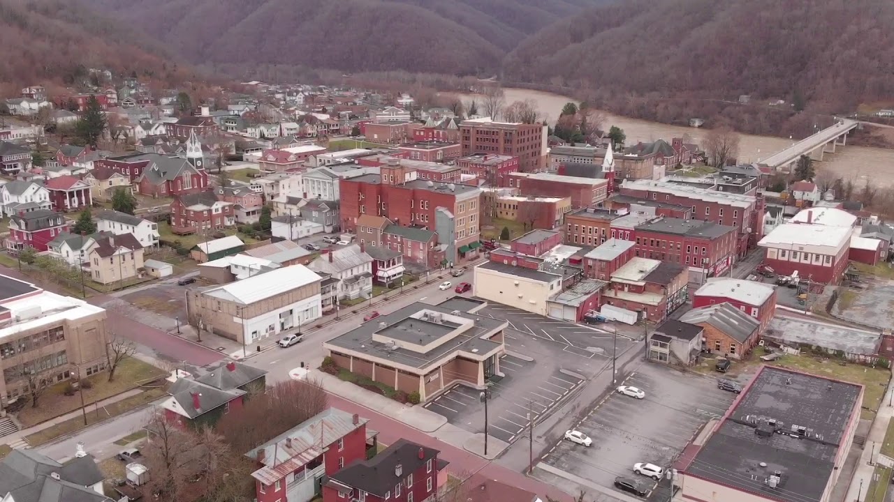 Hinton WV Fly Over