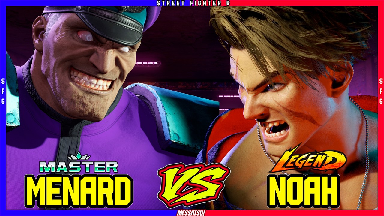 SF6 MenaRD (M.Bison) VS Noah (Luke)💥Messatsu!💥スト6💥Street fighter 6