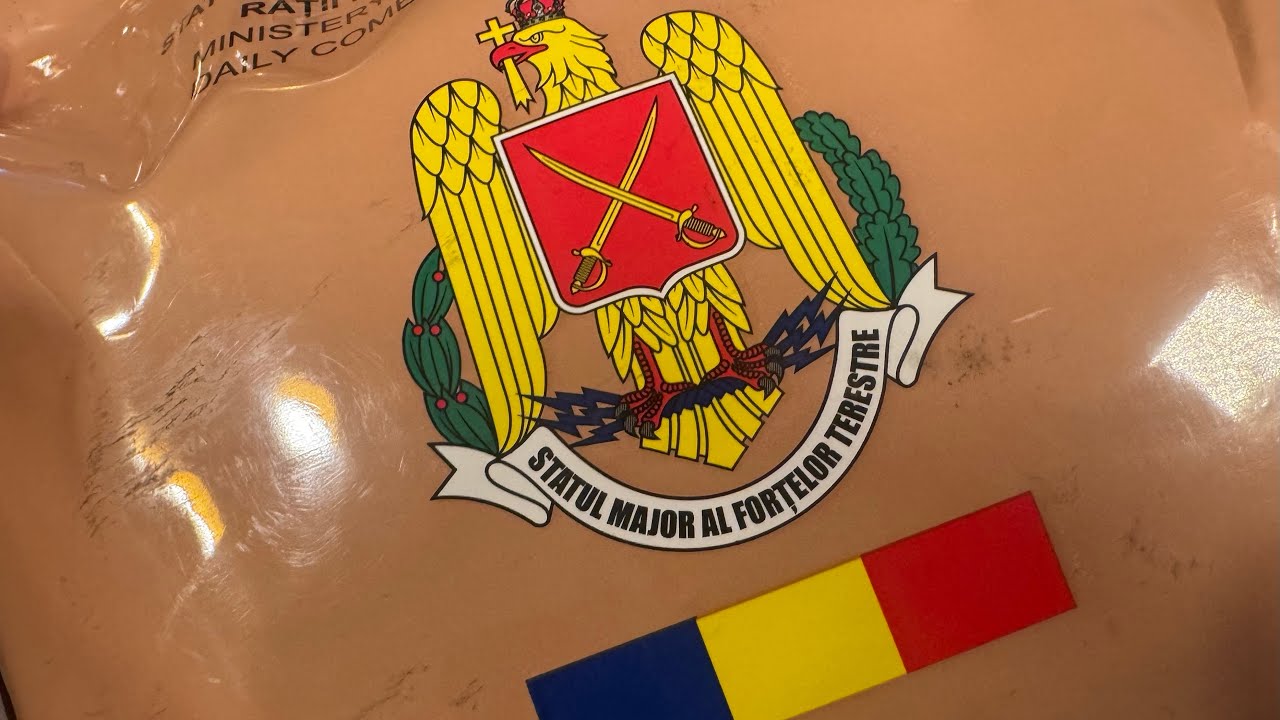 Rumuńska racją żywnościowa - niebo w gębie! 