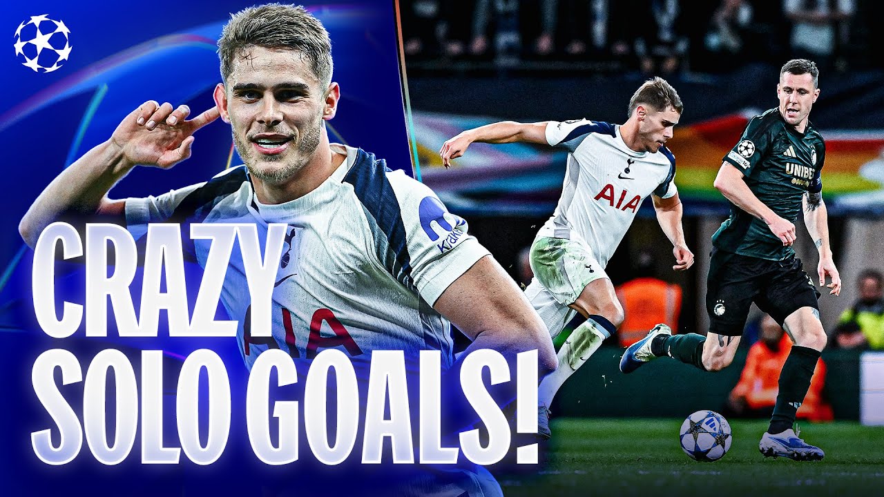 GREATEST Champions League Solo Goals! 😮