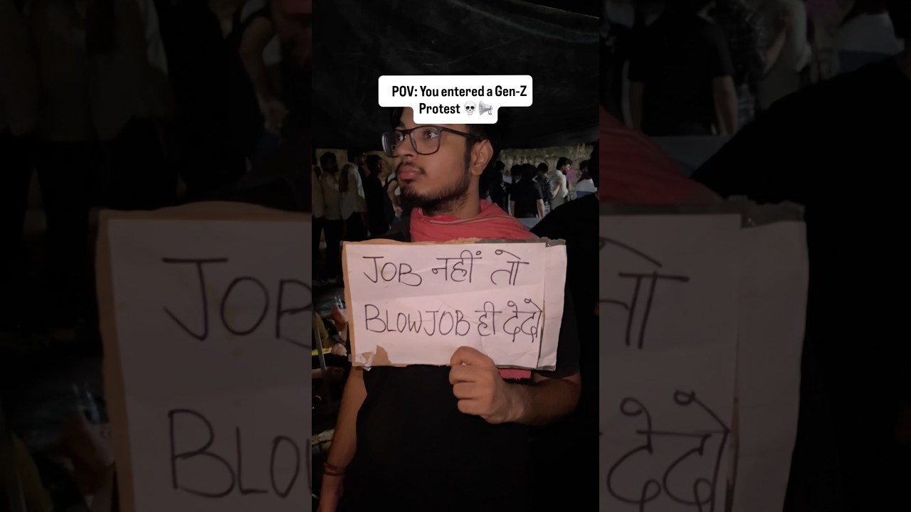 This is Gen-Z Edition #shorts #cockroachjantaparty #cjp #genz #protest #dharmendrapradhan #viral