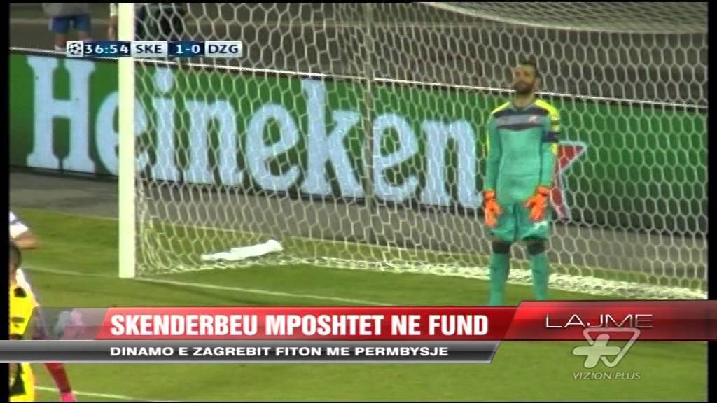 Skënderbeu mundet 2 me 1 nga Dinamo e Zagrebit - News, Lajme - Vizion Plus