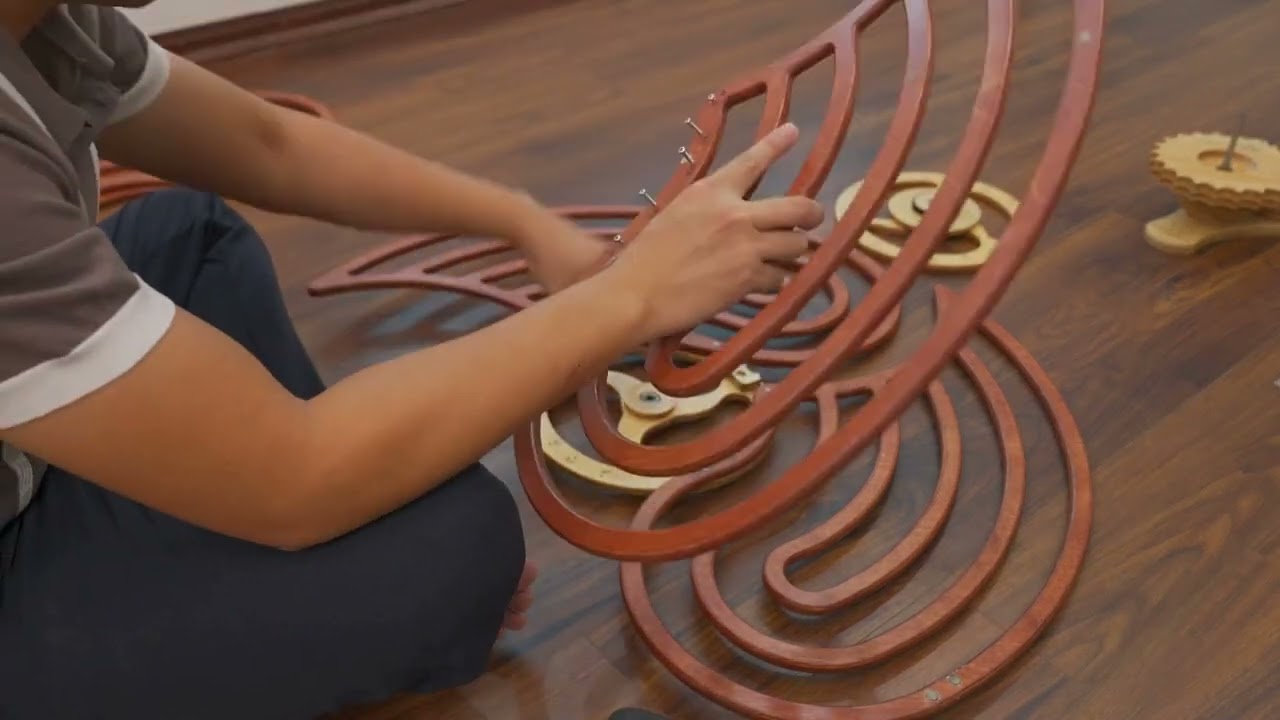 Ripple Kinetic Wall Art Assembly