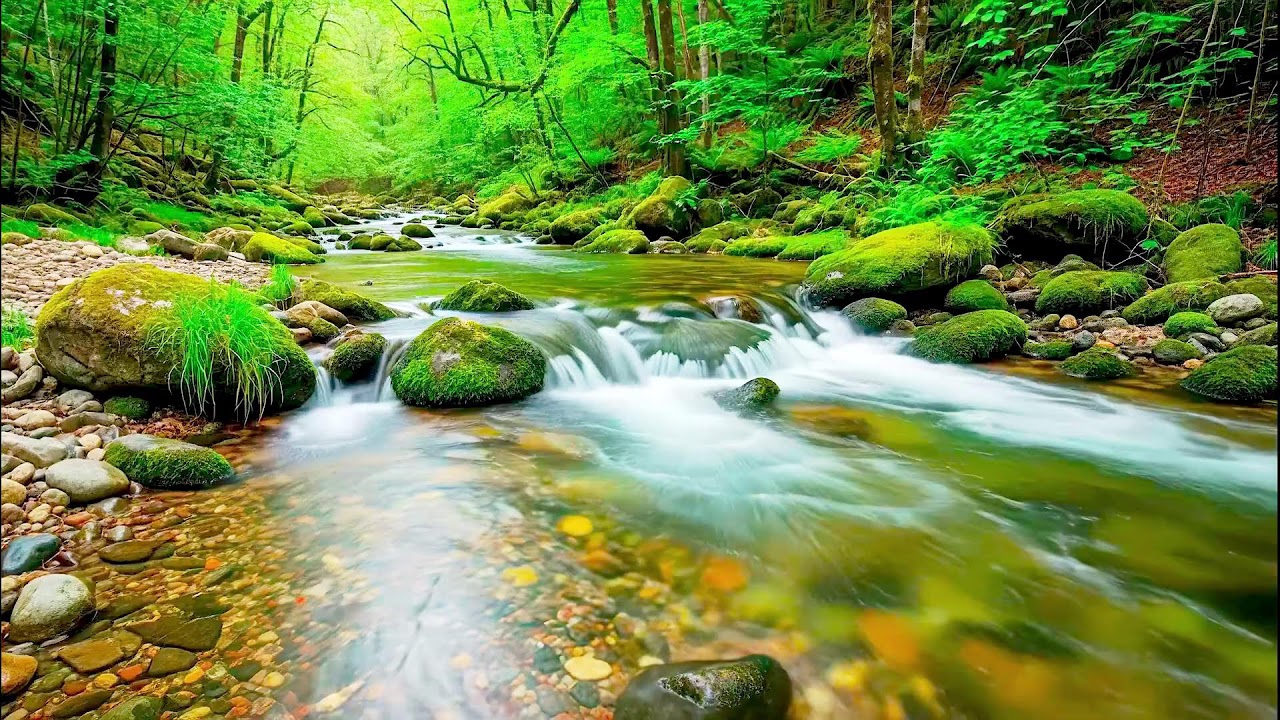 Relaxing River Sound for Deep Sleep | Health Boosting Ambience for Peaceful Rest