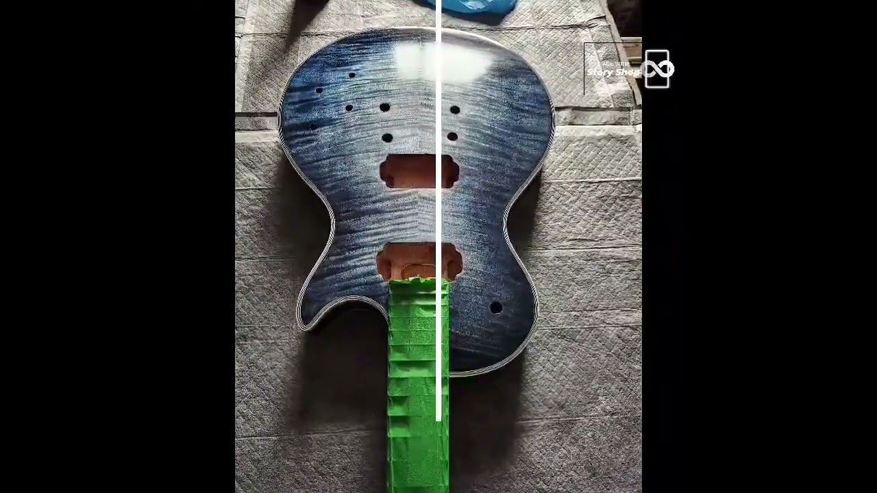 diy guitar kit Les Paul style