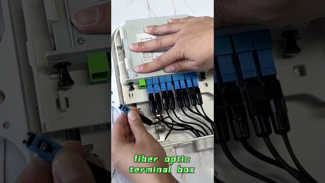 Look!! Fiber Optic Terminal Box