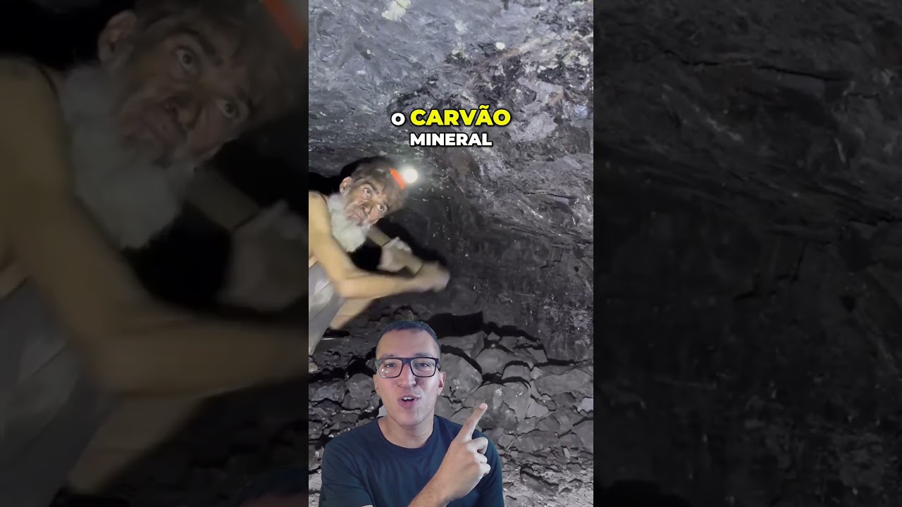 Minera&ccedil;&atilde;o de Carv&atilde;o Mineral #garimpo #curiosidades #geolog&iacute;a