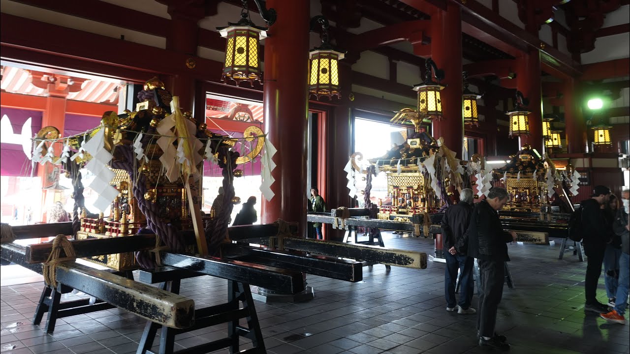 令和8年　浅草寺本尊示現会　浅草神社宮神輿堂下げ