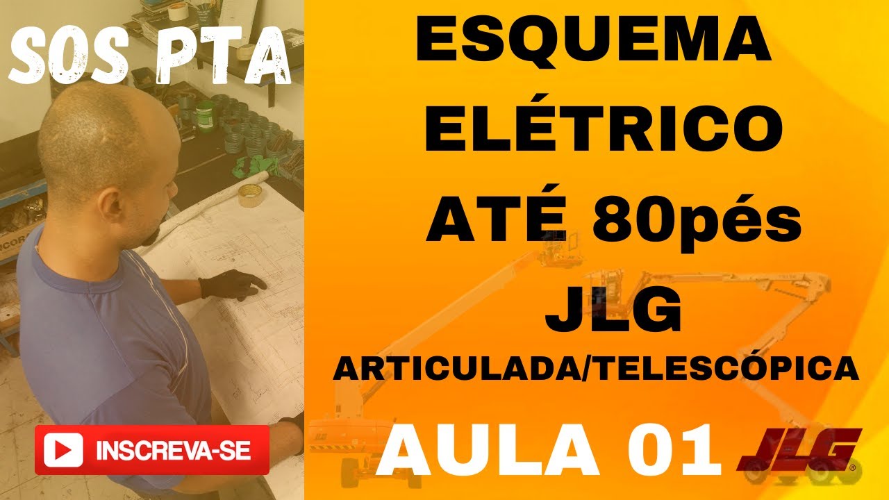 Leitura do diagrama elétrico da JLG. Aula 01