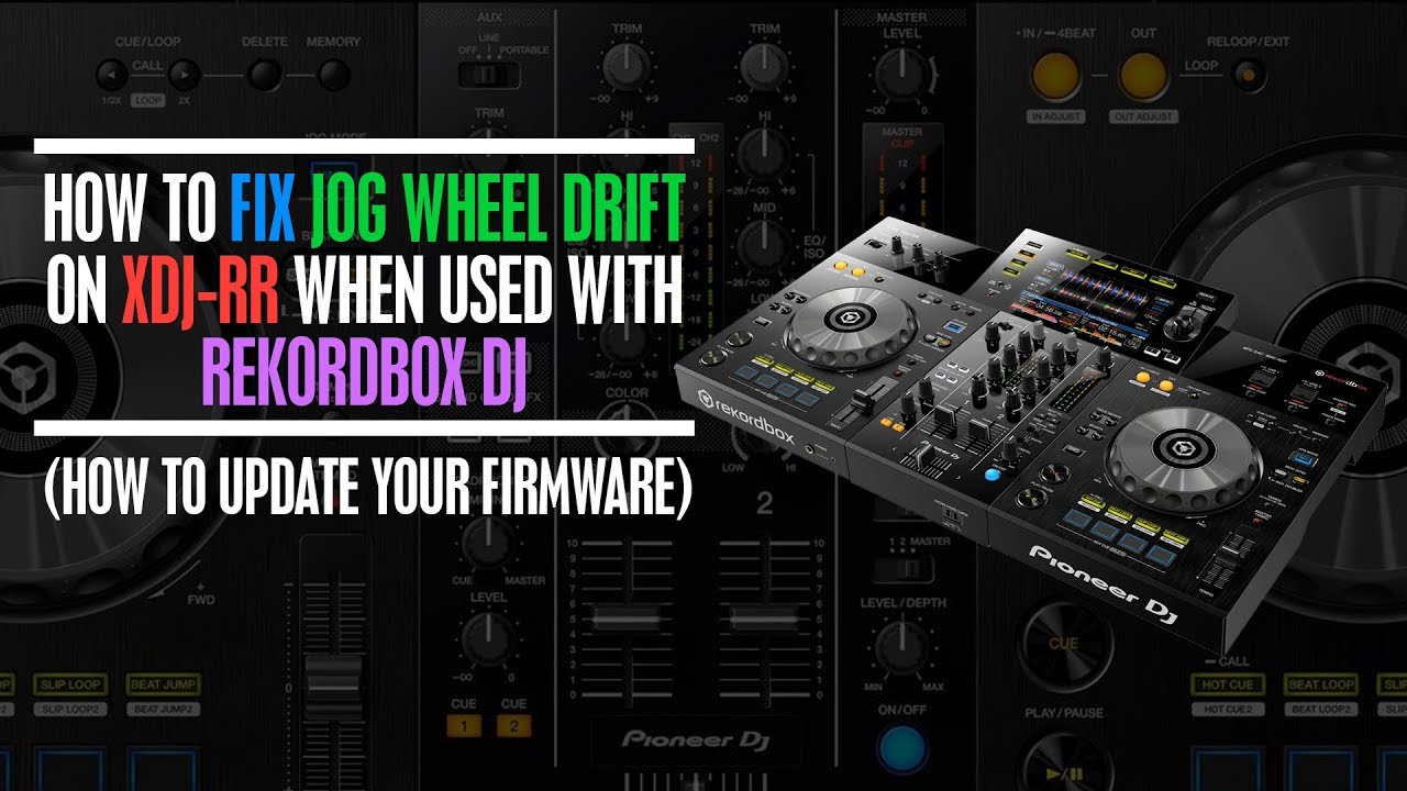 Как исправить смещение джога на XDJ-RR с помощью Rekordbox DJ