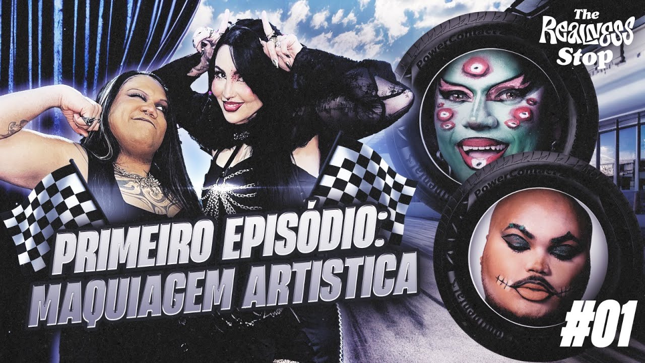 THE REALNESS STOP! • Corrida das Blogueiras 07 • Episódio 01 | Make Artística ft Nathalia Mattis