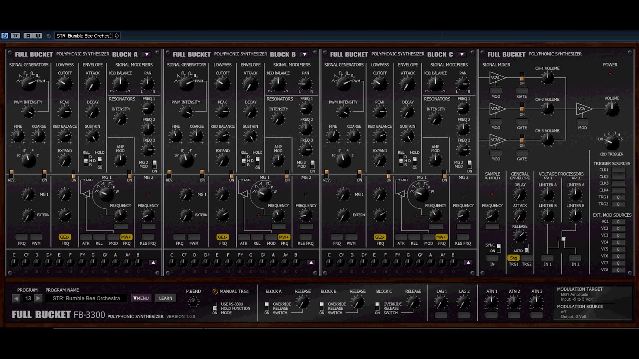 Free VST - FB-3300 Synth - vstplanet.com