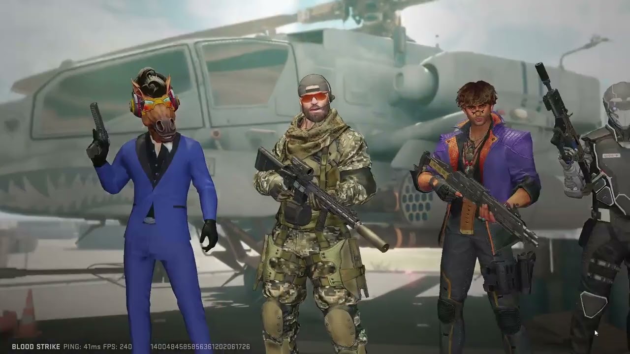 BLOOD STRICKE - RTX 4060 - 30 KILLS RANDOM SQUAD HIGH GRAPHIC GAMEPLAY