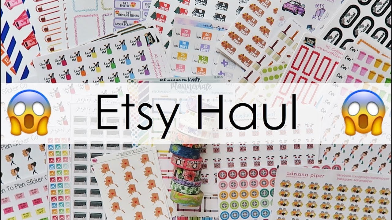 Etsy Haul