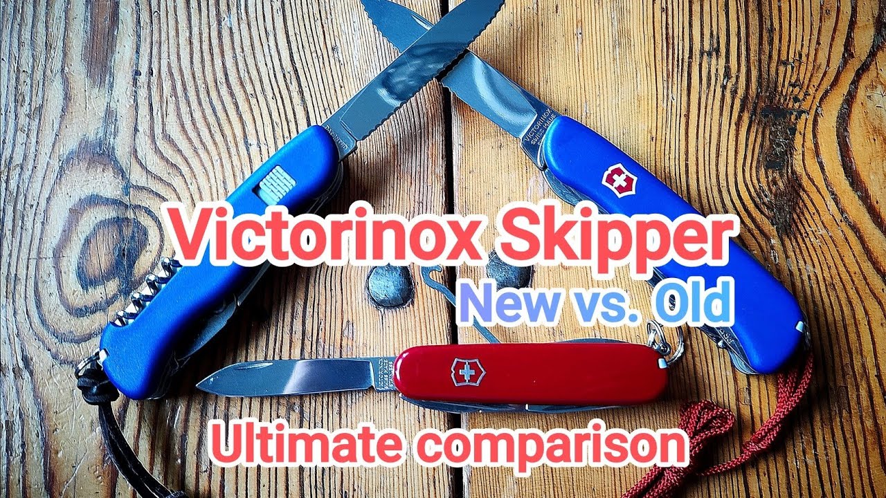 Victorinox Skipper liner vs. push button lock ultimate comparison of ALL tools — UNLIKELY WINNER