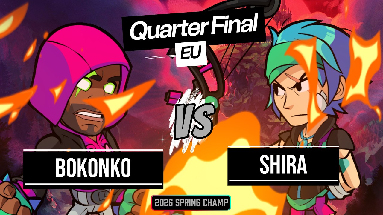 BOKONKO vs SHIRA - Quarter Final - Brawlhalla EU 1v1 Spring Championship 2026 | Sentinel vs Diana