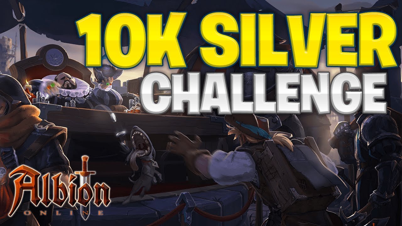 10K Silver Flipping CHALLENGE! (Part 1) | Albion Online