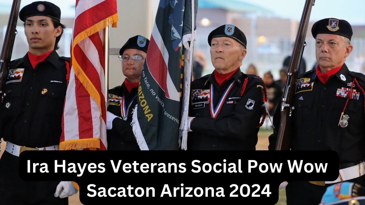 Ira Hayes Veterans Social Pow Wow Saturday Night Live! Sacaton Arizona!