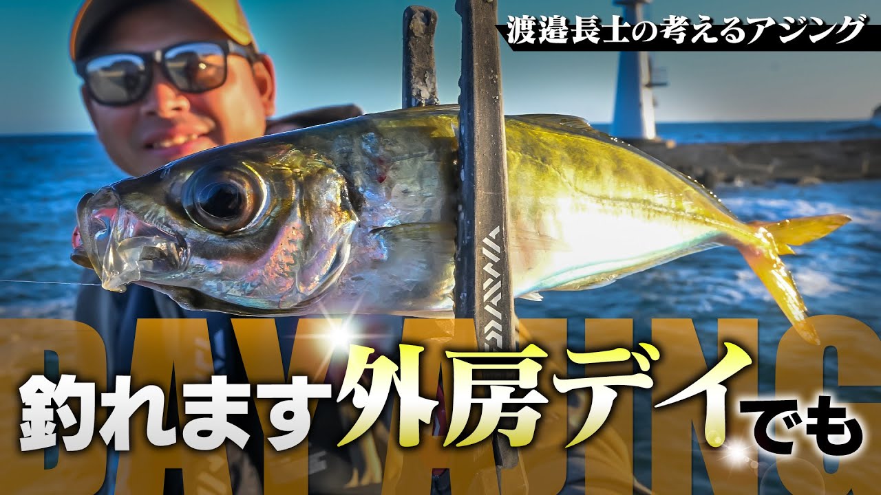 【日中アジング】難しい場所で簡単に釣る方法。「外房デイアジング」で渡邉長士が実践したコト
