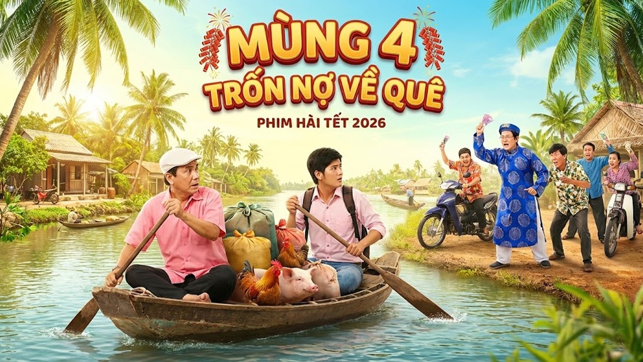 MÙNG 4 TRỐN NỢ VỀ QUÊ | Phim Tết Việt Nam 2026 | Phim Hài Tết Việt Nam | Phim Việt Nam