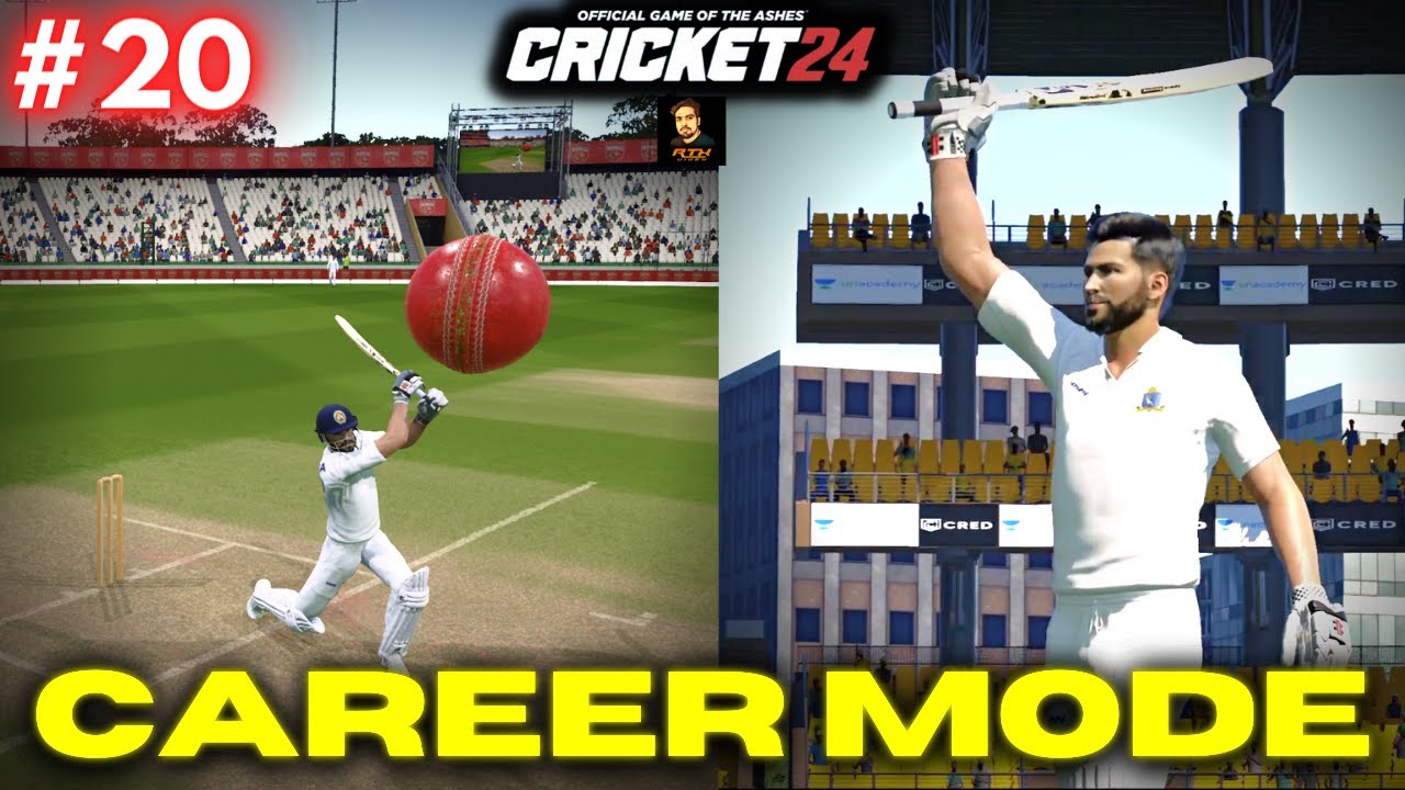 Test Me IPL Jaisa Batting | Cricket 24 My Career Mode Episode #20 | RtxVivek