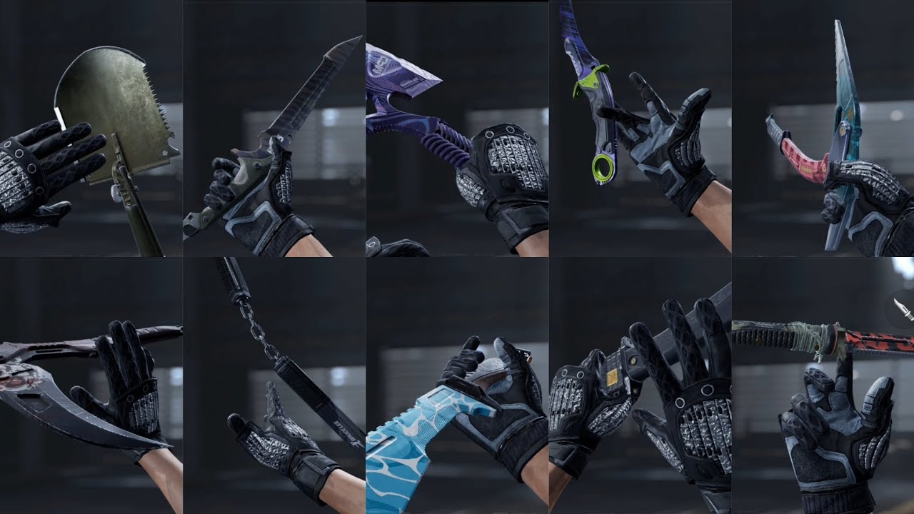 ALL MELEE WEAPON IN SLOW - MO ft. IRONCLAD GLOVES | ARENA BREAKOUT