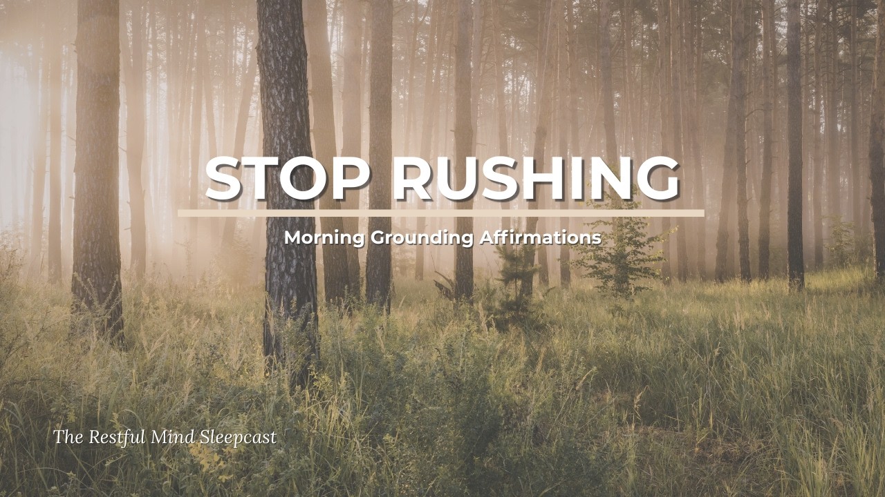 Reprogram Your Mind for Morning Calm 🌙 Grounding Affirmations While You Sleep