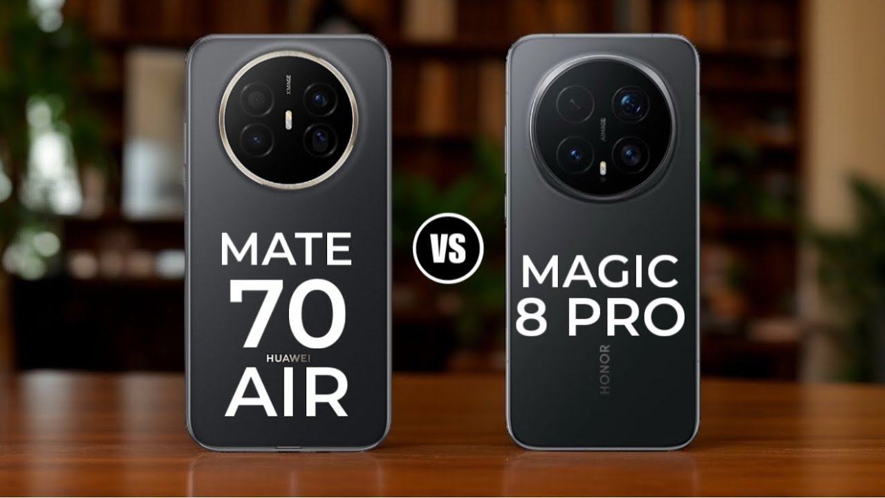 Huawei Mate 70 Air vs Honor Magic 8 Pro