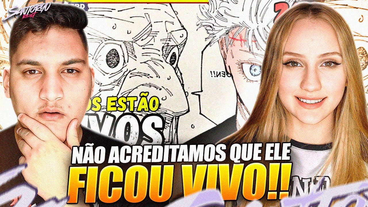YUTA ESTÁ VIVO! O QUE ACONTECEU COM TODOS QUE FOR... JUJUTSU KAISEN 269 SPO - REACT EM CASAL