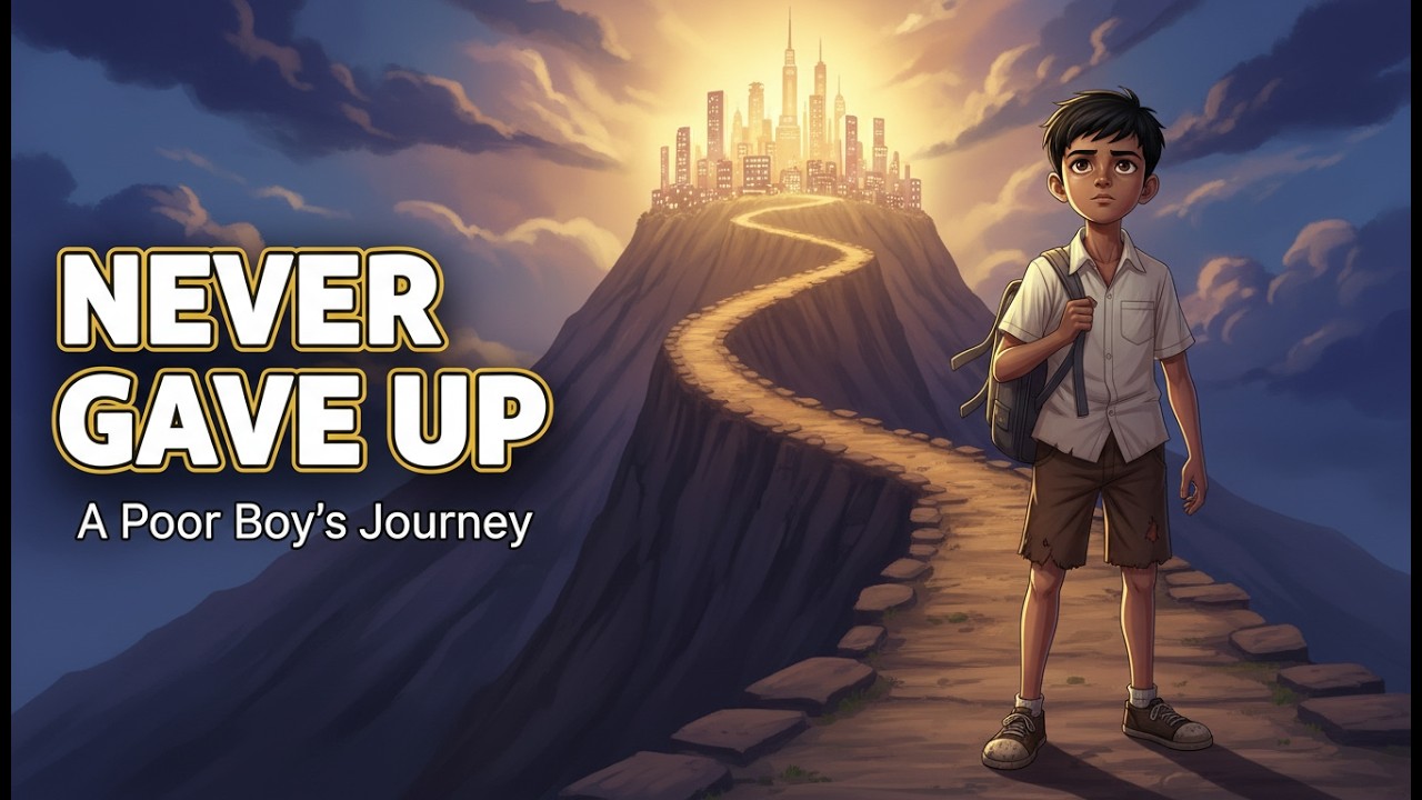 A Poor Boy Never Gave Up And Became Great | Motivational Story