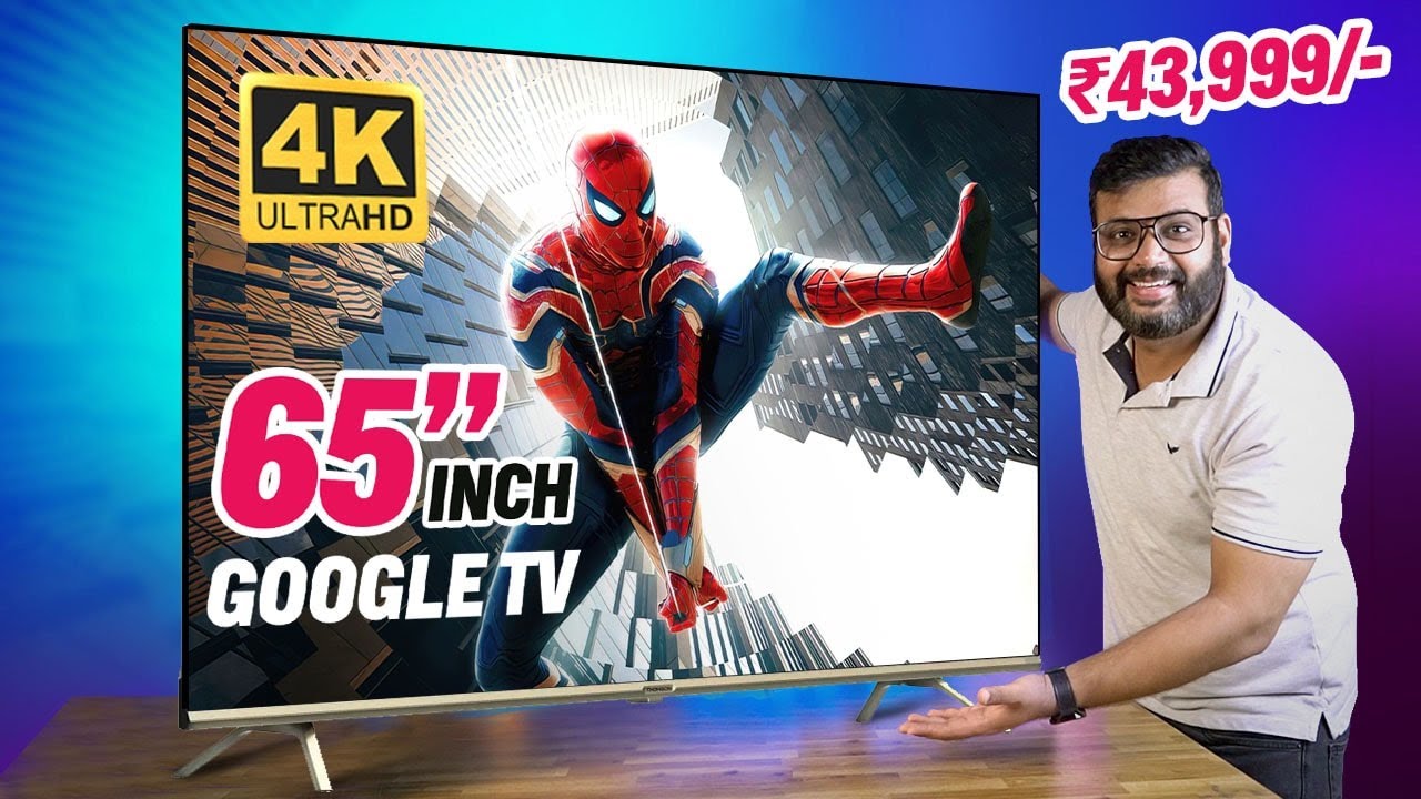 BEST 4K 65inch TV 2024!! - ⚡️Thomson TQ LED 65 inch 4K Google TV Review (65OPMAX9033)