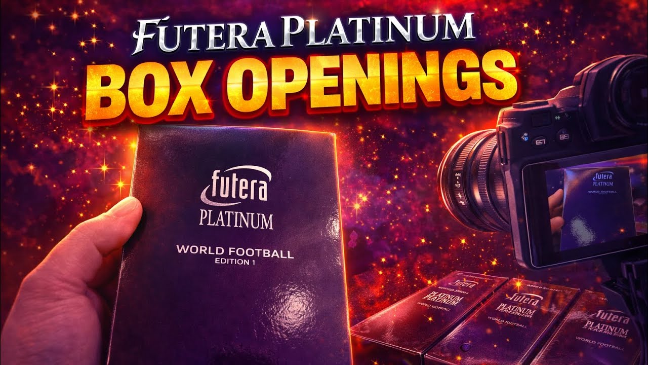 box break 😱 Futera Platinum World Football Edition 1 