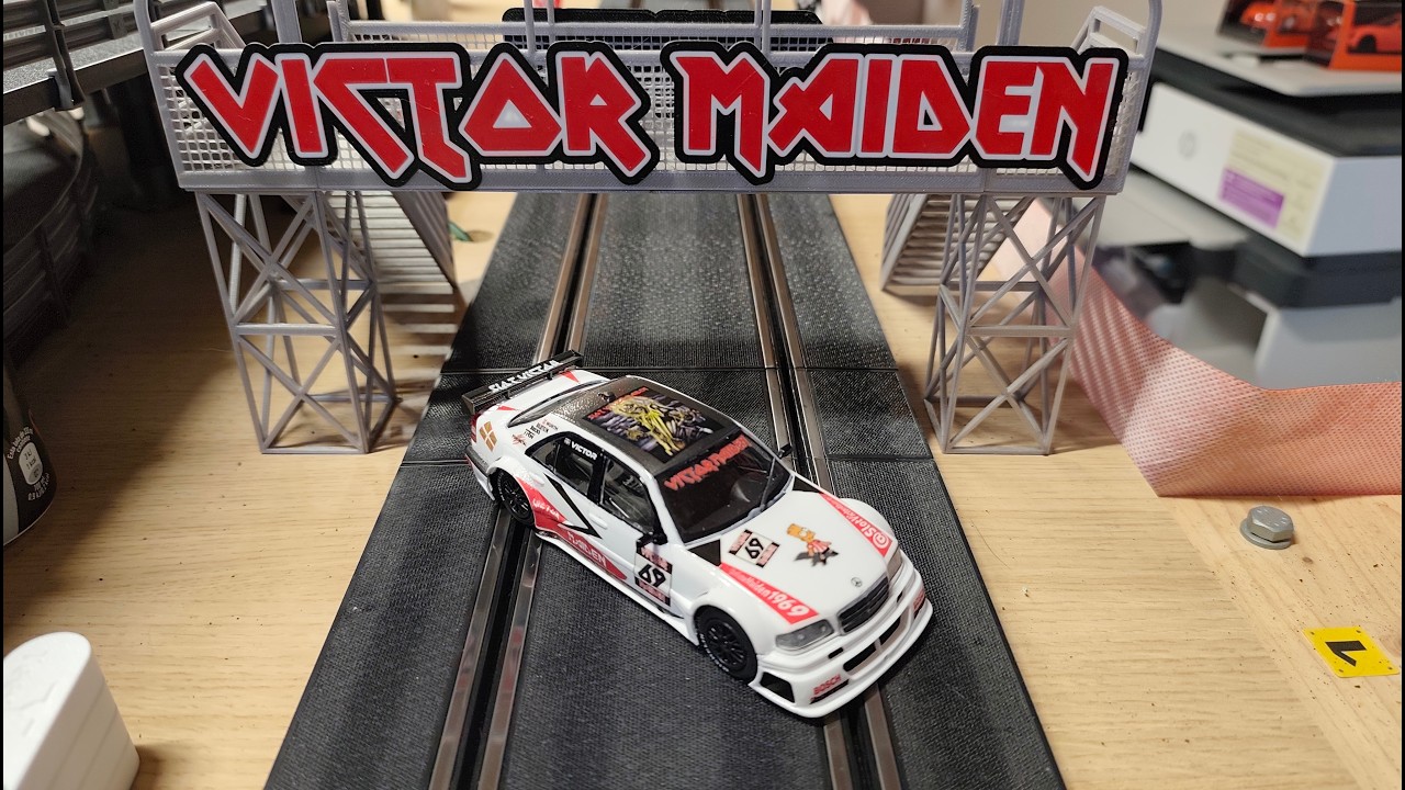 685 Mercedes C DTM Slot it con mejoras b&aacute;sicas paso a paso
