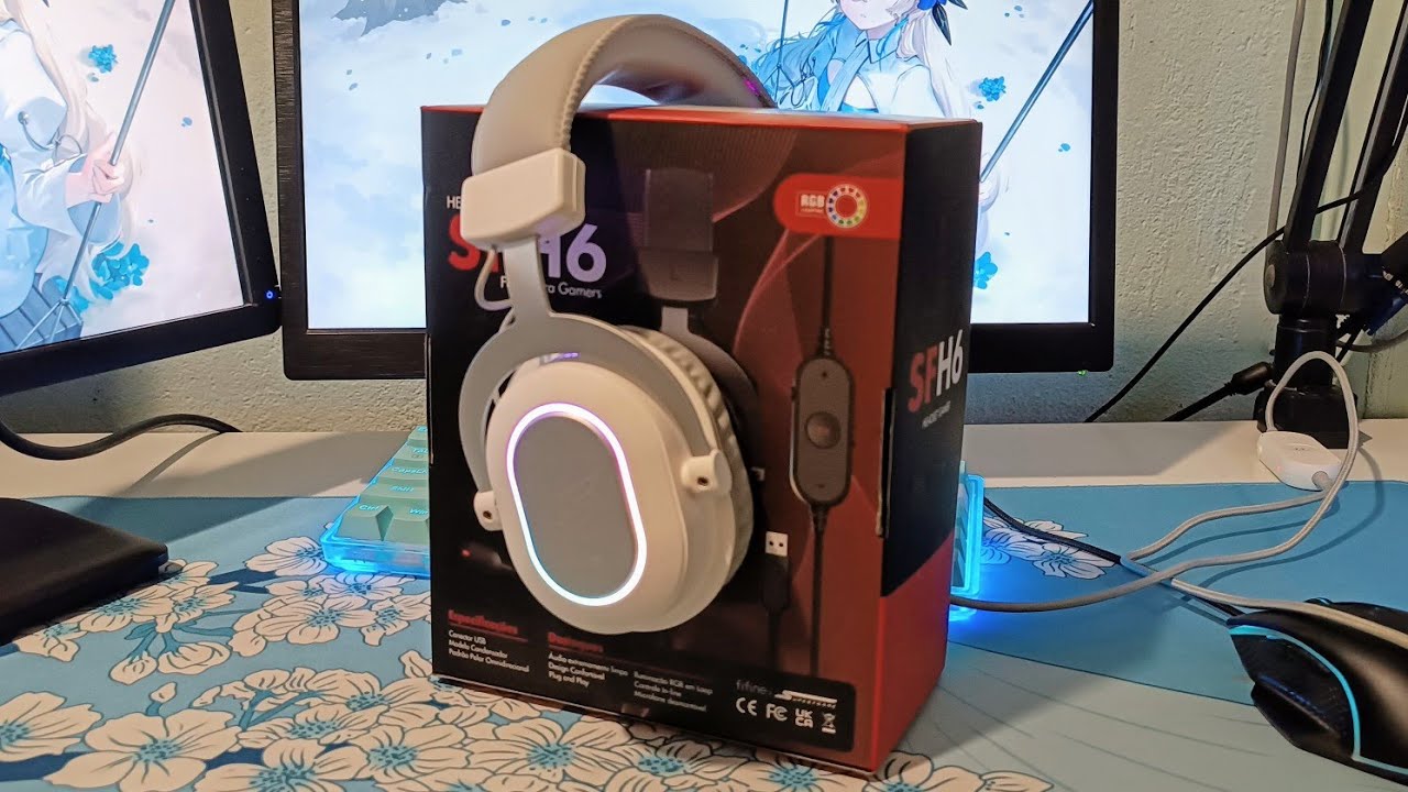 O HEADSET CUSTO BENEFÍCIO DO BRASIL! - Unboxing Fifine SFH6