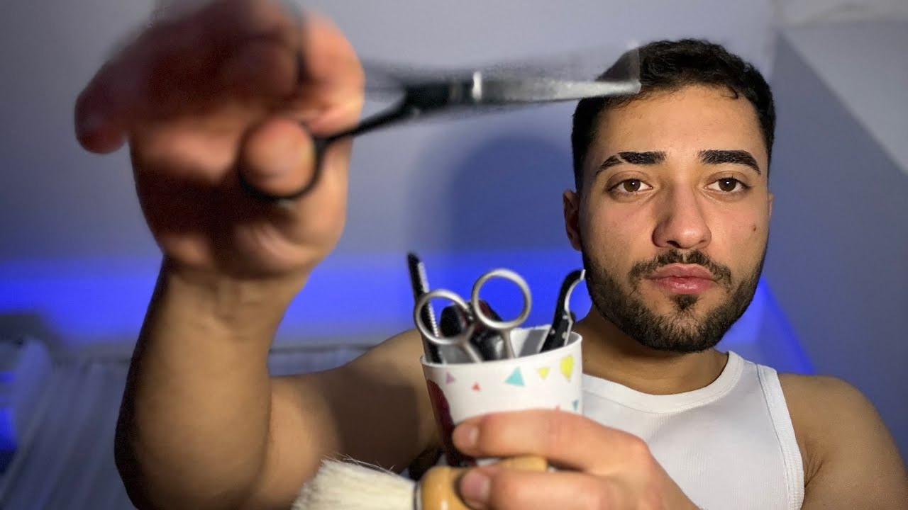 ASMR Realistic Barber Haircut (POV) ✂️ No Talking 