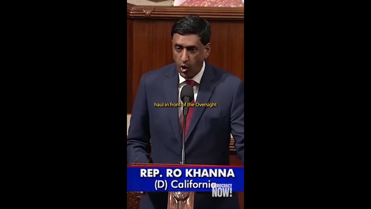 Rep. Khanna Slams DOJ for Not Launching New Probes of Jeffrey Epstein&rsquo;s &ldquo;Co-Conspirators&rdquo;